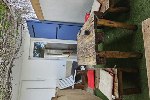 Cuisine accès extérieur